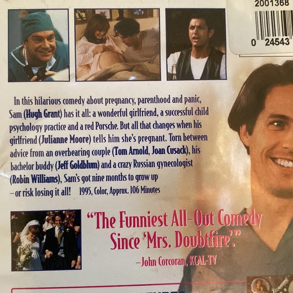 Vtg.’95 “Nine Months” Movie DVD📀 - Picture 5 of 8